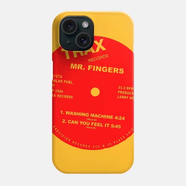 Trax / Mr Fingers / Acid House Vinyl Record Phone Case by DankFutura