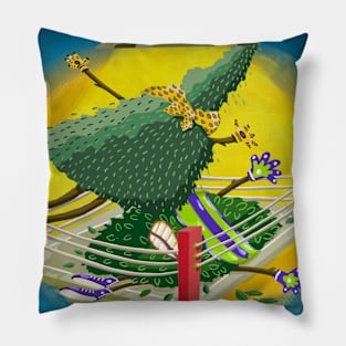 A Tree Falls in the Forest Pillow