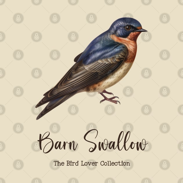 Barn Swallow - The Bird Lover Collection by goodoldvintage