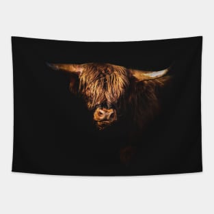 Highland Coo Tapestry