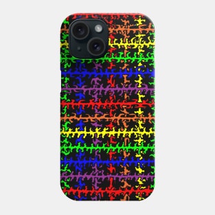 Rainbow Thatch Phone Case