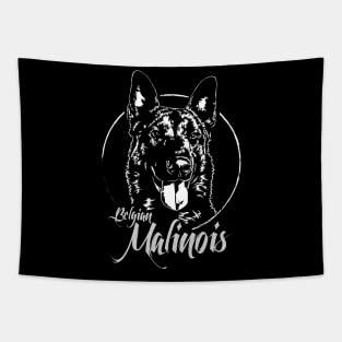 Belgian Malinois dog portrait Tapestry