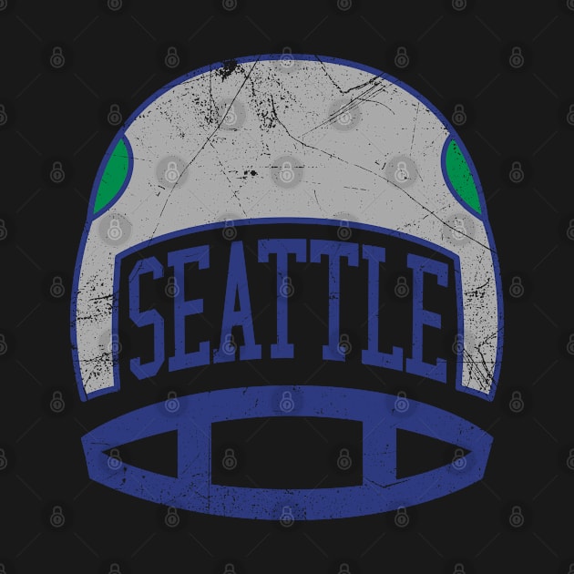 Seattle Retro Helmet - White by KFig21