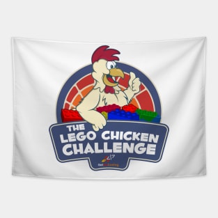 The Lego Chicken Challenge Tapestry