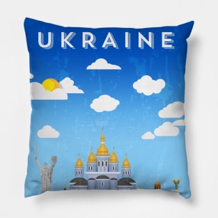 Ukraine, Kyiv (Україна, Київ) Pillow