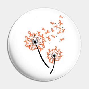 World Multiple Sclerosis Awareness Dandelion Awesome Pin