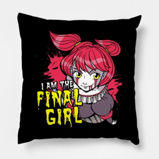 Scary Bloody Classic Horror Goth Movies Film Lovers Pillow