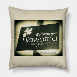 Hiawatha Arts & Business Place1 Seattle Washington by Mistah Wilson Photography Pillow