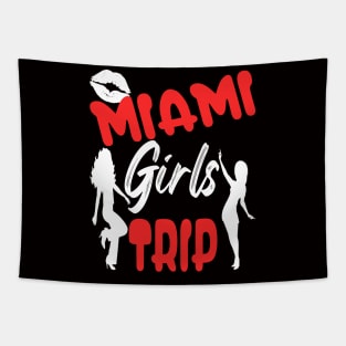 miami girls trip Tapestry