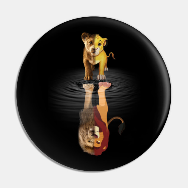 Funny Cat Reflection Lion Wildcat Animal Gifts Lion Wildcat