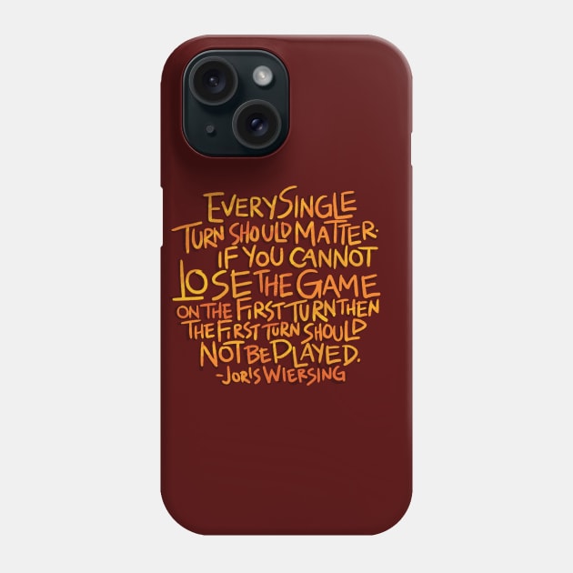 Every Turn Should Matter Phone Case by polliadesign