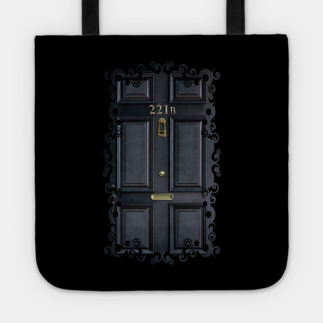 Black Door With 221b Number