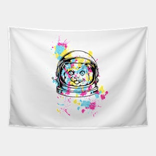 Astronaut Cat Tapestry