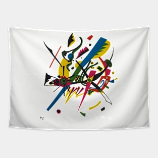 Colorful digital art Tapestry