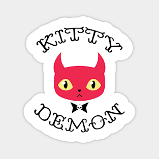 Kitty demon Magnet