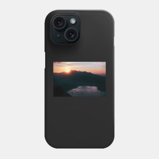 Rio de Janeiro Skyline With Christ the Redeemer at Sunset Phone Case