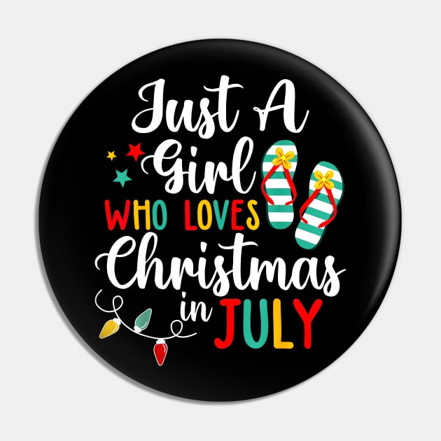 Flip Flops Just A Girl Who Loves Christmas In July Pin by nakaahikithuy