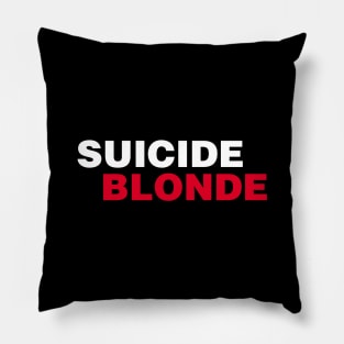 Suicide Blonde Pillow