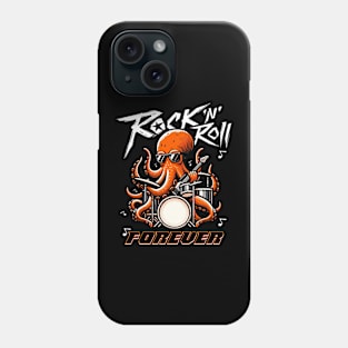 Octopus rock star Phone Case