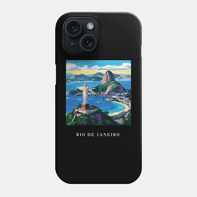 Rio de Janeiro Phone Case by AnimeVision