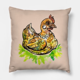 Hen's Nest Pillow