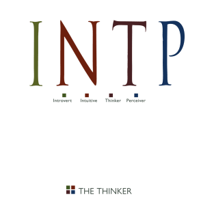 INTP The Thinker, Myers-Briggs Personality Type T-Shirt