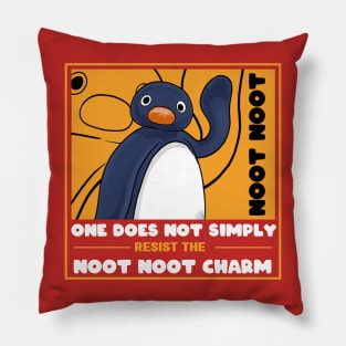 Noot Noot Penguin Meme Pillow