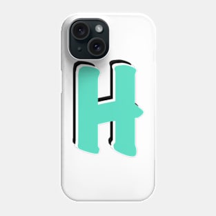 Letter H Phone Case