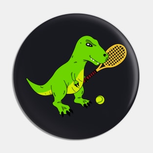 Tennis Dinosoaur Pin