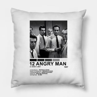 12 angry men Pillow