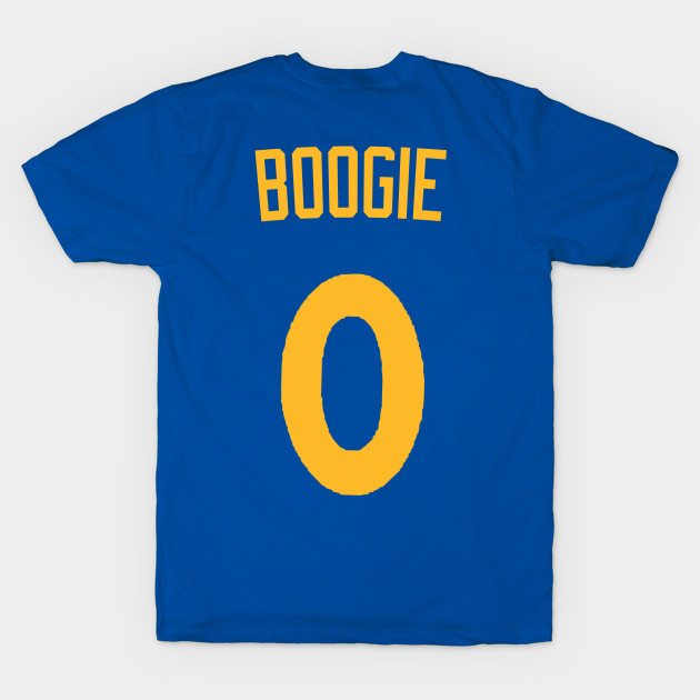 xavierjfong DeMarcus Cousins 'Boogie' Nickname Jersey - Golden State Warriors Kids T-Shirt
