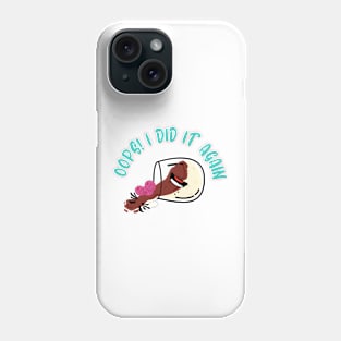 Chocolate Mousse Oops Dropped Dessert Character Phone Case