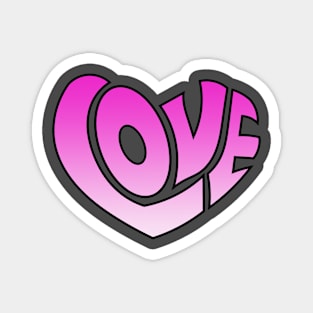 Valentine's Love Heart Magnet