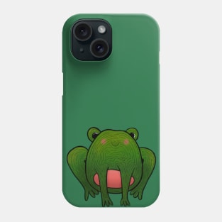 big frog lesbian Phone Case