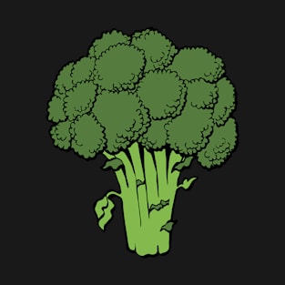 Broccoli Is Life Fun Graphic Vegetable T-Shirt