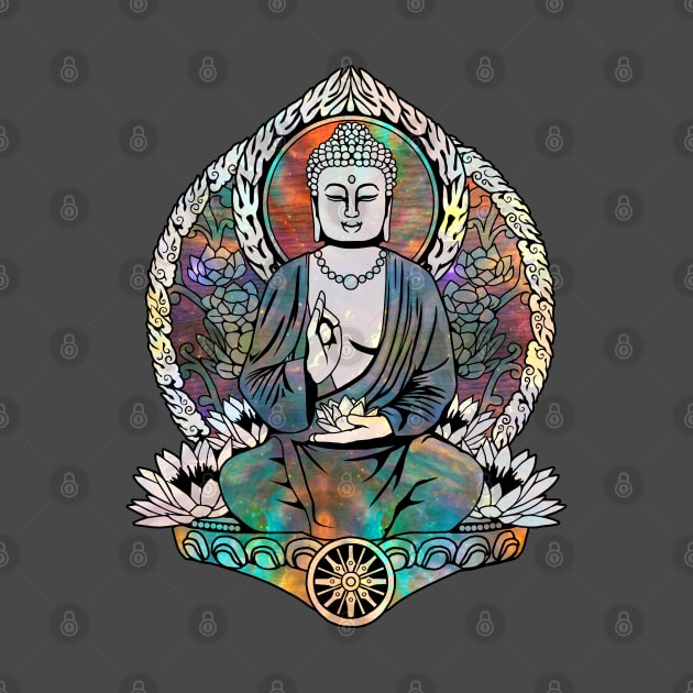 Cosmic Gautama Buddha by GAz