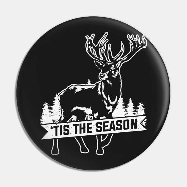 Live Free And Hunt Hard - Big Racks Matter - Funny Deer Buck Hunting Pin by Famgift