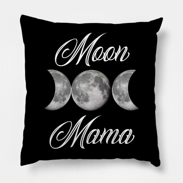 Moon Mama Pillow by jverdi28