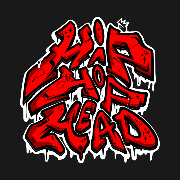 Hip Hop Head by Graffitidesigner