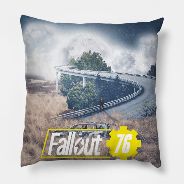 Fallout - Lone Wanderer Pillow by GorsskyVlogs