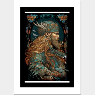 Thor Norse God of Thunder Poster for Sale by EddiesThreads