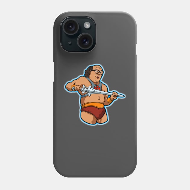 Danny DeVito as He-Man Phone Case by Harley Warren