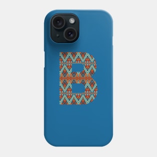 Letter B- boho design Phone Case