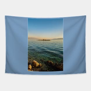 San Marino Island in Novi Vinodolski, Croatia Tapestry