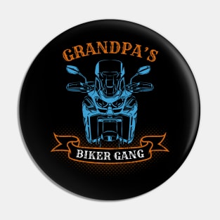 Grandpa's Biker Gang Father's Day Pin