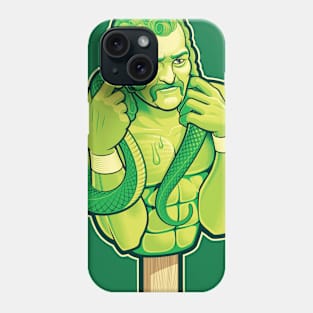 Wrestlepops: Snake Lime Phone Case