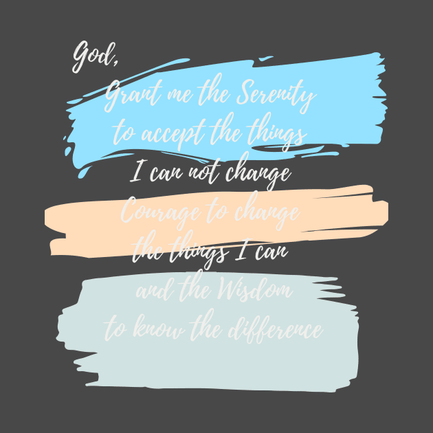 Serenity Prayer by Gifts of Recovery