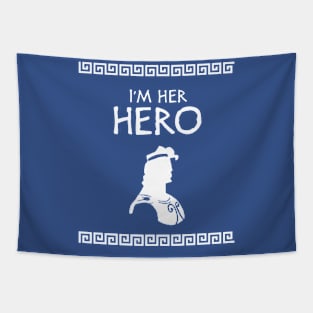 I'm Her Hero Tapestry