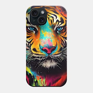 Tiger  Animal Discovery Adventure Nature Planet Earth Paint Phone Case