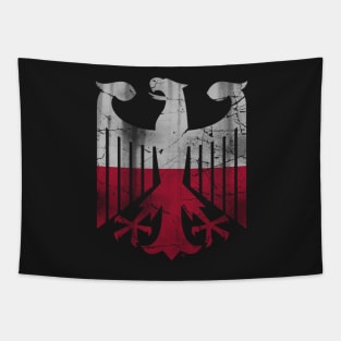 German Polish Eagle Heritage Tapestry